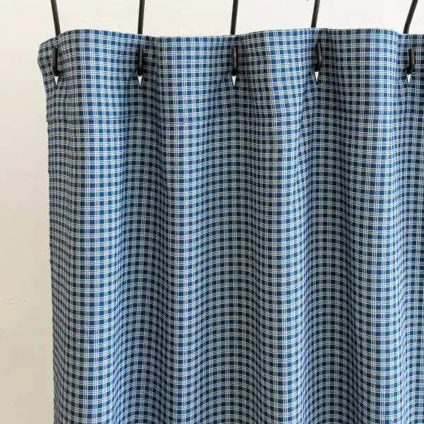 Shower Curtain In Onsen Grid