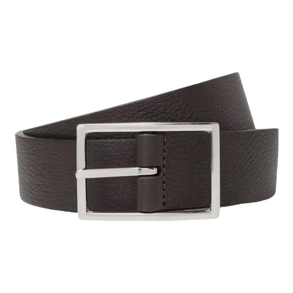 3cm Reversible Full-Grain Leather Belt
