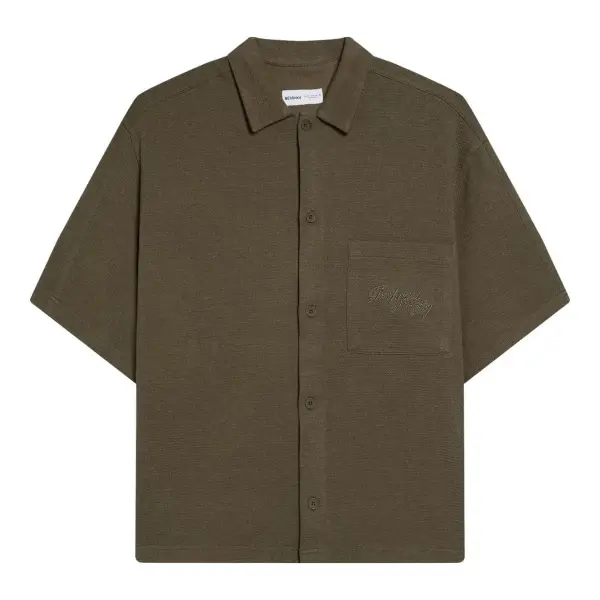 Waffle Short-sleeved Shirt