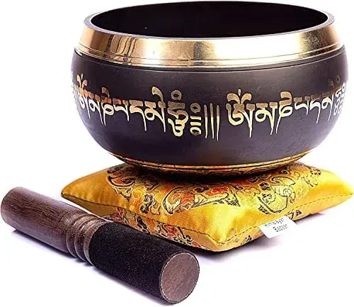 Tibetan Singing Bowl Set Bronze - Master Healing Grade