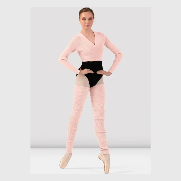 Ladies Celeste Knit Wrap Top