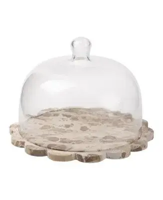 Viola Serving Board with Cloche