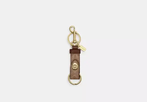 Trigger Snap Bag Charm In Signature Canvas