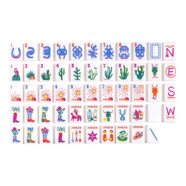 The Ranch Line Flat Top Ranch Mahjong Tiles