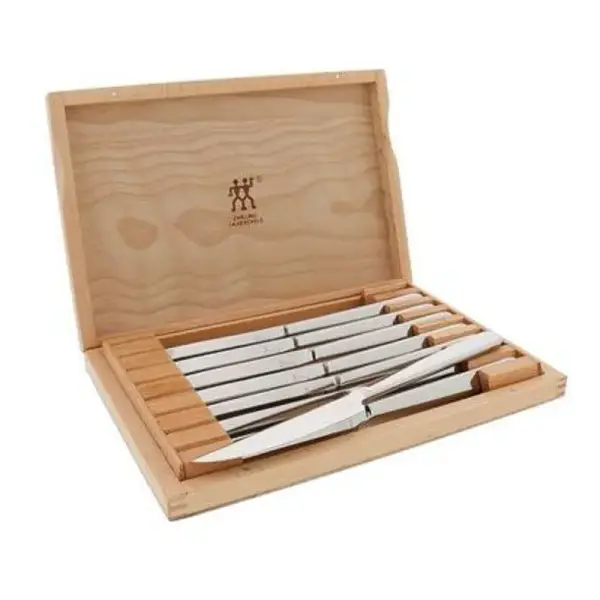 8-Piece Stainless Steel Steak Knife Set