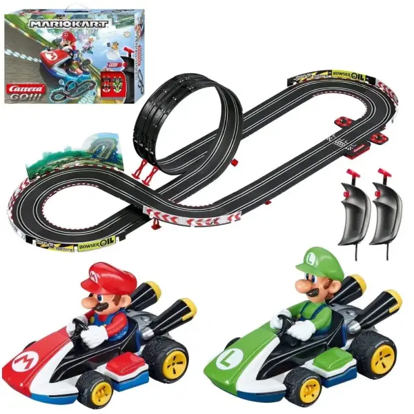 Carrera GO!!! Mario Kart Slot Car Racing Kids Toy Race Track Set