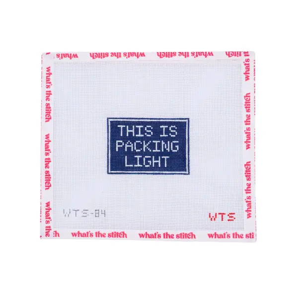 This Is Packing Light Luggage Tag