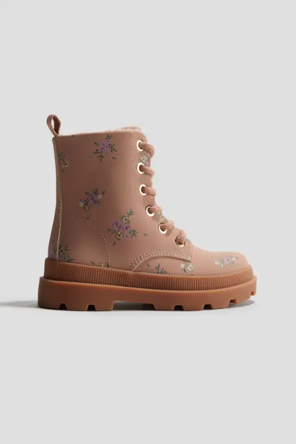 Lace-Up Boots