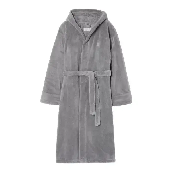 Fleece Hooded Robe