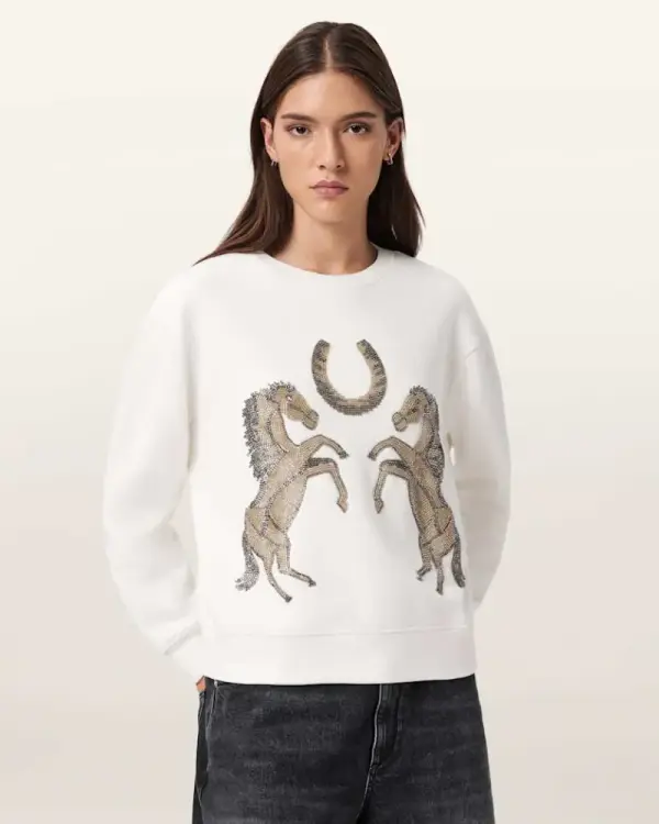 Luck Embellished Pippa Sweatshirt