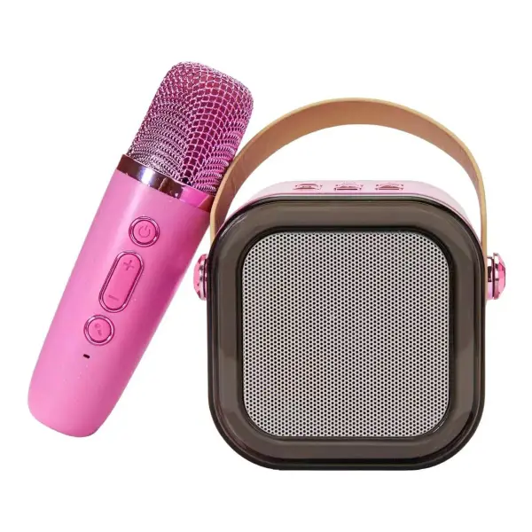 Kids Portable Karaoke Station Mic - 3pc