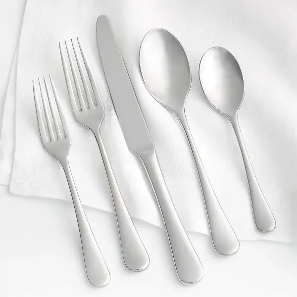 Crate & Barrel x Robert Welch Caesna 20-Piece Flatware Set