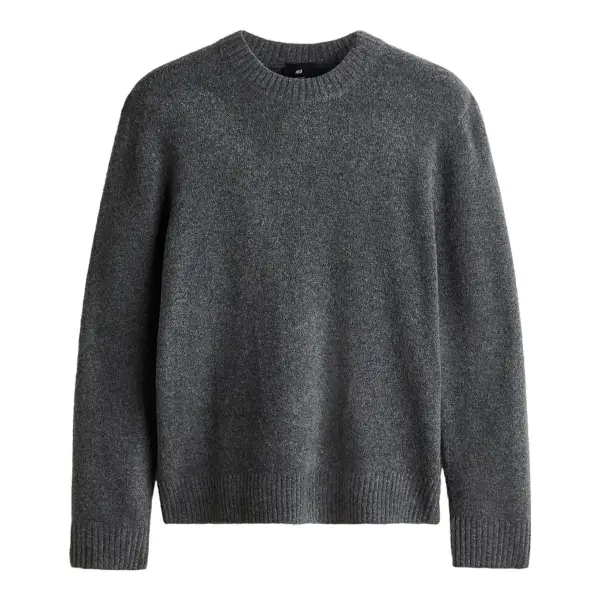 Regular Fit Brushed Sweater