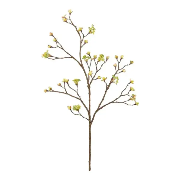 Faux Budding Blossom Flower Branch