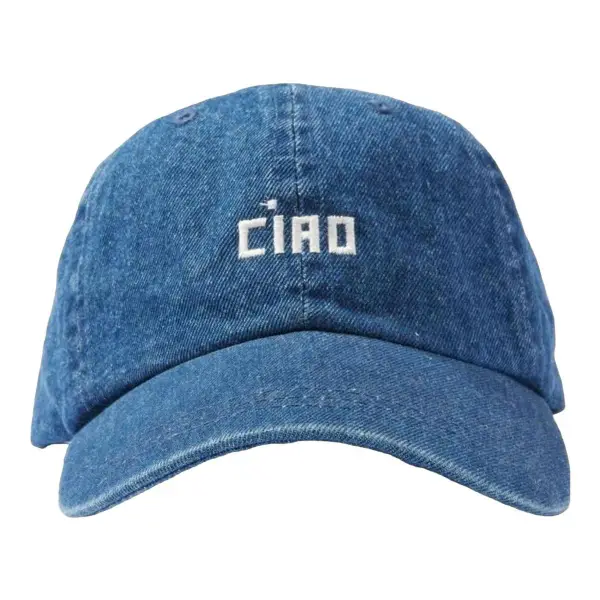 Denim Baseball Hat