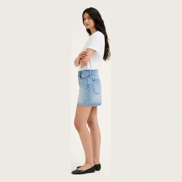 Denim Mini Skirt