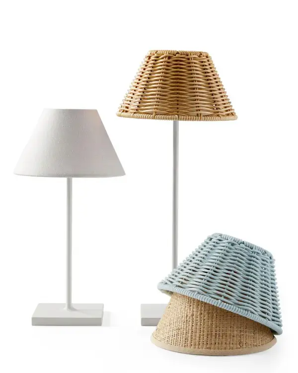 Rechargeable Table Lamp Shade Cover