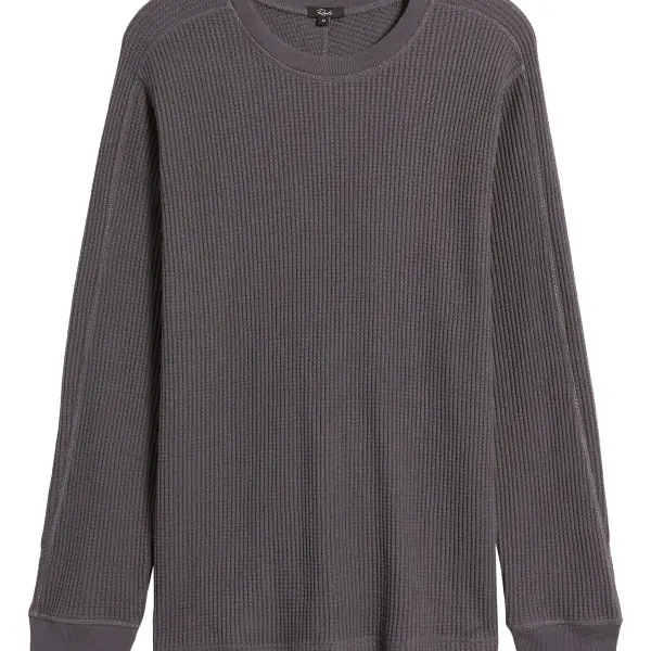 Wade Waffle Thermal Long Sleeve Tee