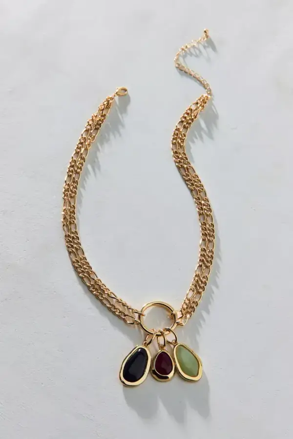 Strange Powers Charm Cluster Necklace