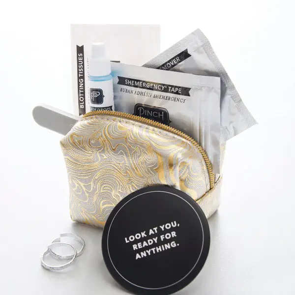 Metallic Swirl Minimergency Kit For Bridesmaids