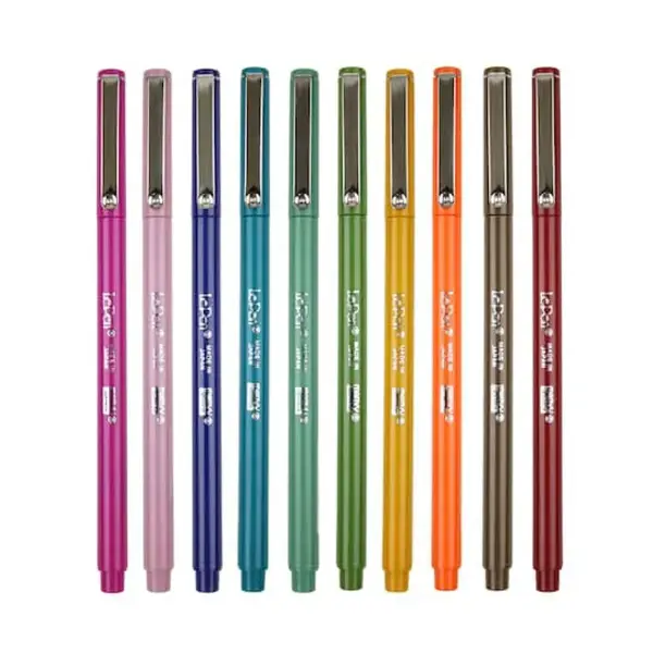 LePen Extra Fine 10 Color Retro Pen Set