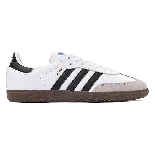 adidas Samba OG Athletic Shoe - Cloud White / Core Black / Gum