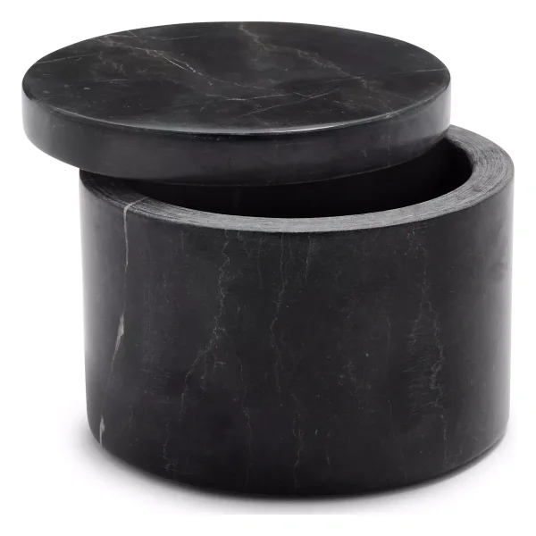 Sur La Table Marquina Marble Salt Keeper