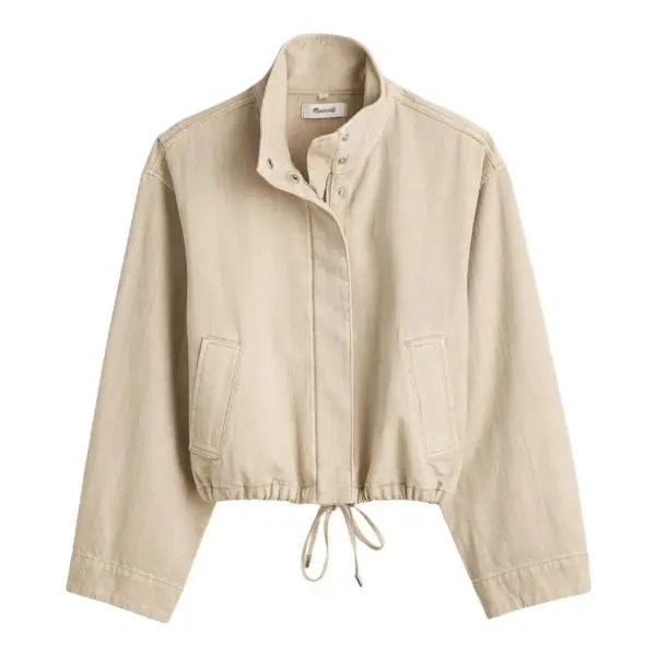 Denim Crop Field Jacket