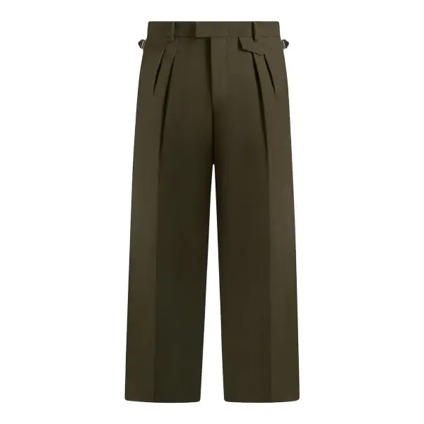 Pierre Relaxed Fit Pleated Tailored Trousers