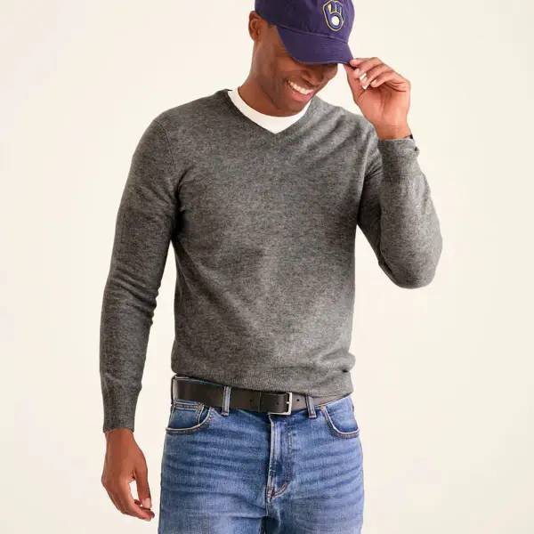The Original Cashmere V-Neck Sweater