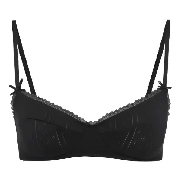 The Balconette Organic Cotton Bra