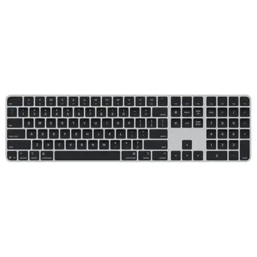 Apple Magic Keyboard with Touch ID and Numeric Keypad for Mac Models with Apple Silicon - US English - Black Keys