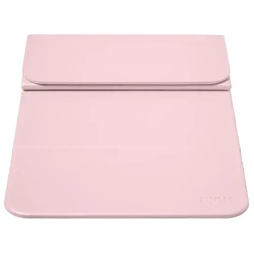 Stakt – Foldable Multi-Purpose Fitness & Yoga Mat with Patented Design, Workout Mat with Non-Slip Surface, Portable & Lightweight, For Studio or Home Use, As Seen on Shark Tank (Rosewater)