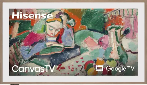 Hisense - 65" Class S7 Series CanvasTV 4K QLED TV with Hi-Matte Display and UltraSlim Wall Mount (2024)