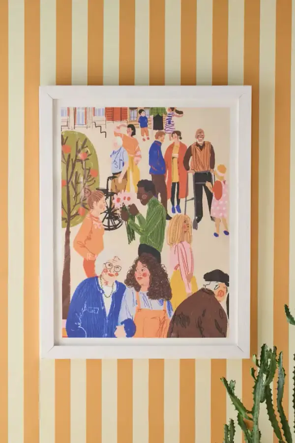 Gigi Rosado We Live Together Art Print