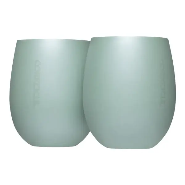 Sommelier Stemless Wine Glass Set of 2