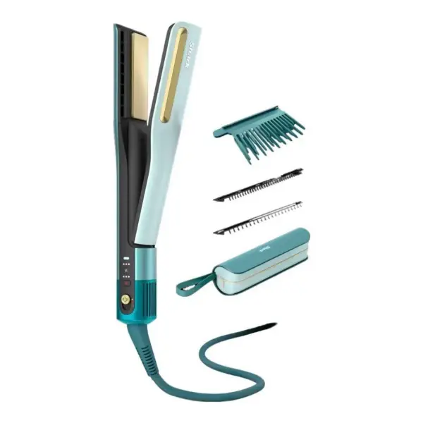 SilkiPro Straight Wet to Dry Straightener + Rapid Blow Dryer with Travel Case