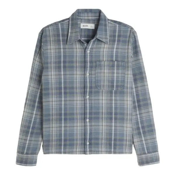 Boxy Flannel Shirt