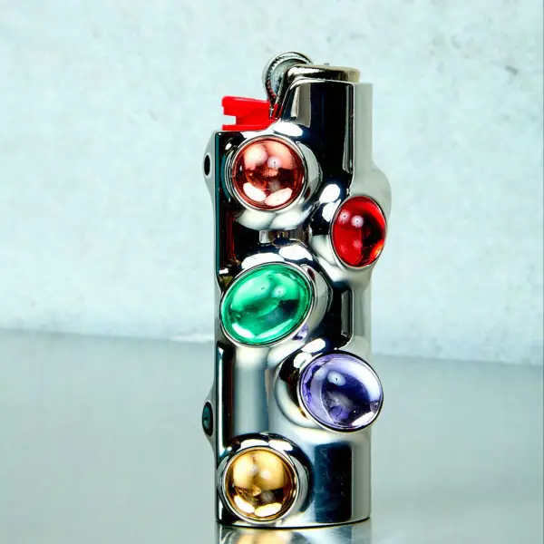 Gemstoned Lighter Holder