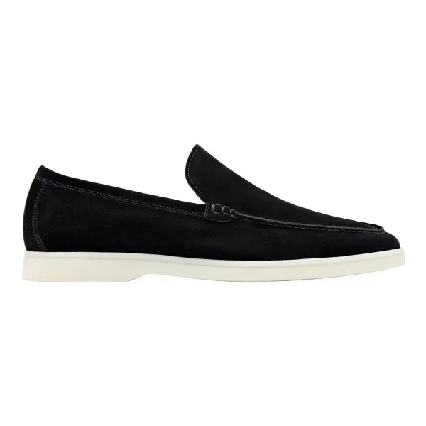 Slip-On Suede Penny Loafers