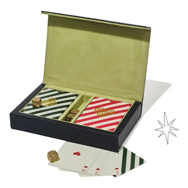 Leather Games Set