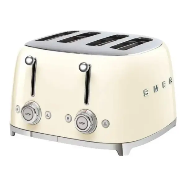 50's Style Long 4 Slot Toaster