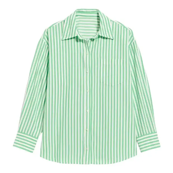 Oversized Button Down Boyfriend Shirt