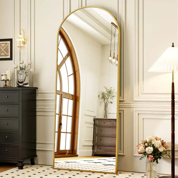 Leaning and Floor Mirrors