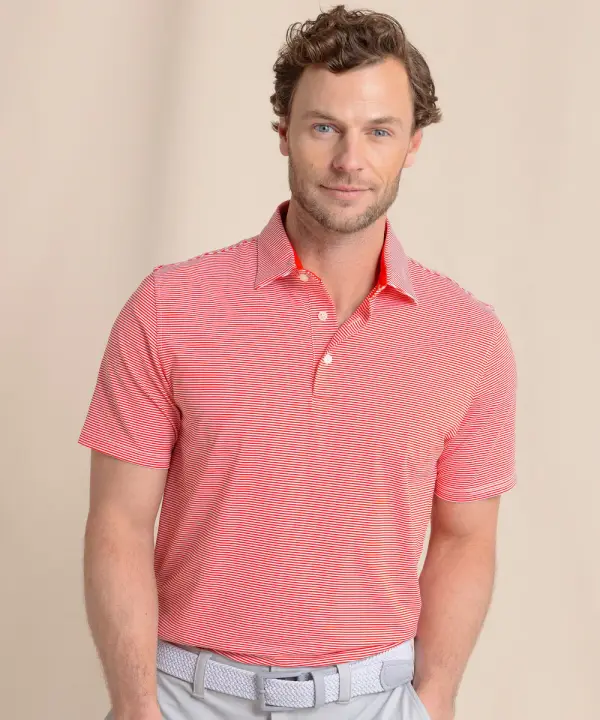 Brrr-Eeze Meadowbrook Stripe Polo