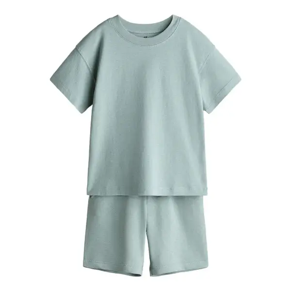 2 Piece T Shirt And Shorts Set