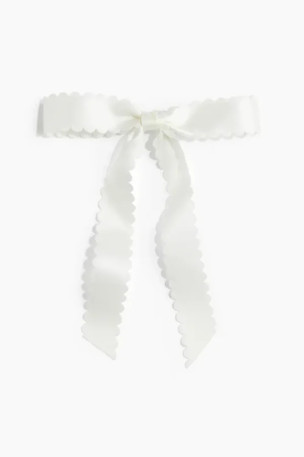 Satin Bow Hair Clip