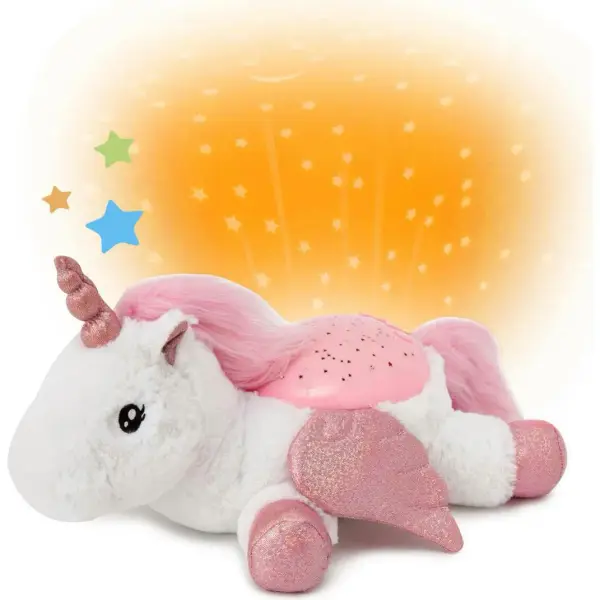 Cloud b Twilight Buddies® Unicorn w/ Wings - Star Projector