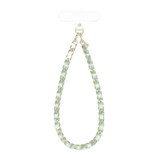 Leather Chain Phone Charm