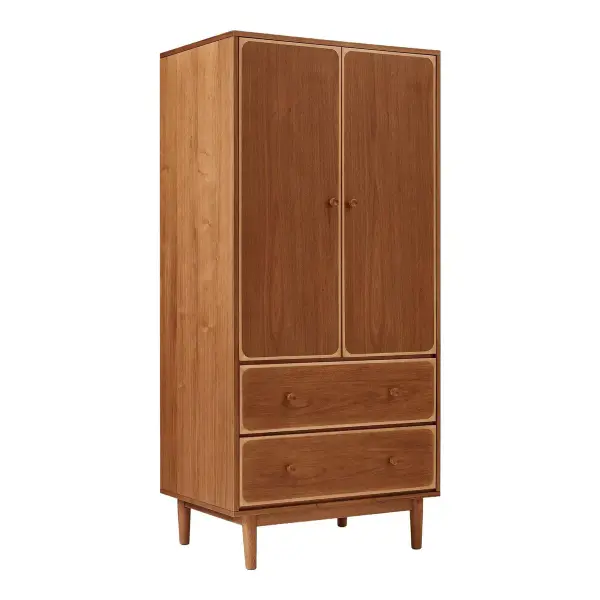 West Elm x Emma Chamberlain Two-Tone Armoire (32")